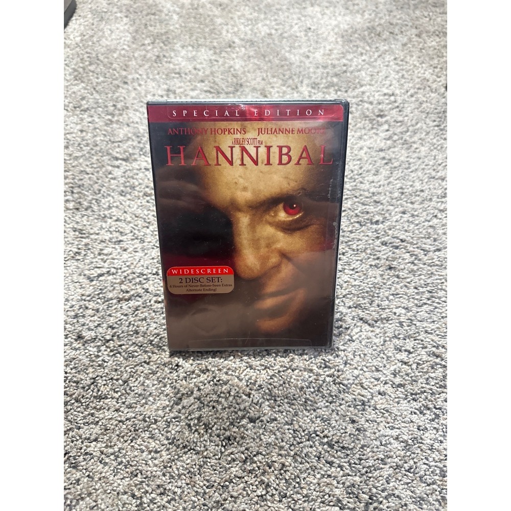 Hannibal Special Edition DVD 2-Disc Set Ridley Scott Anthony Hopkins Widescreen